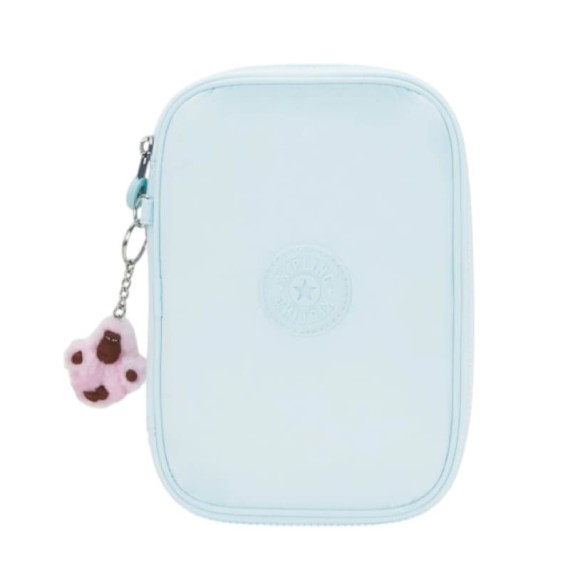 Estojo Escolar KIPLING 100 Pens Blue Sky Metallic | Ref. 187.40KI36245MB