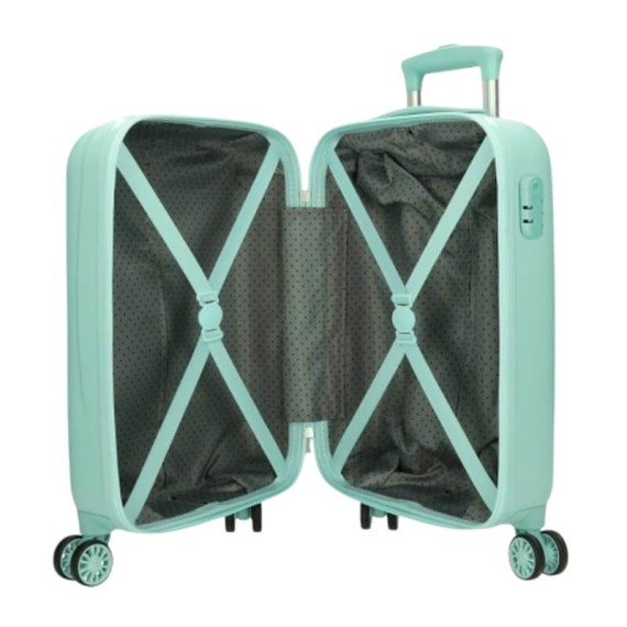 Mala de Cabine / Trolley 50cm 4R STITCH Aloha Turquesa | Ref. 186.4951341 Mala de Cabine / Trolley 50cm 4R STITCH Aloha Turquesa | Ref. 186.4951341