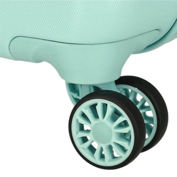 Mala de Cabine / Trolley 50cm 4R STITCH Aloha Turquesa | Ref. 186.4951341 Mala de Cabine / Trolley 50cm 4R STITCH Aloha Turquesa | Ref. 186.4951341