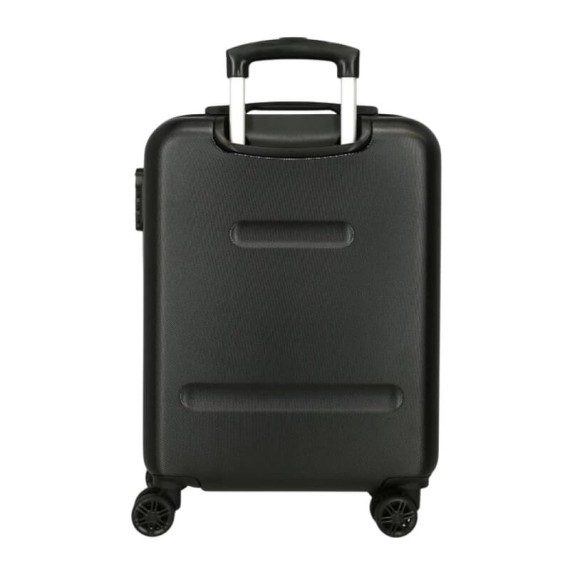 Mala de Cabine / Trolley 55cm 4R Tartarugas Ninja Preta | Ref. 186.2131141