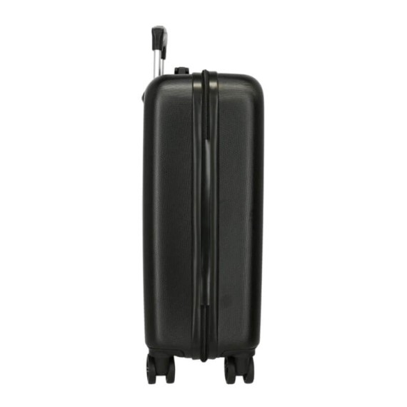 Mala de Cabine / Trolley 55cm 4R Tartarugas Ninja Preta | Ref. 186.2131141