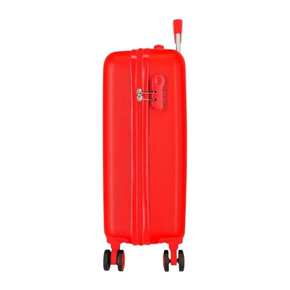 Mala de Cabine / Trolley 55cm 4R SPIDERMAN Black Vermelha | Ref. 186.4581431