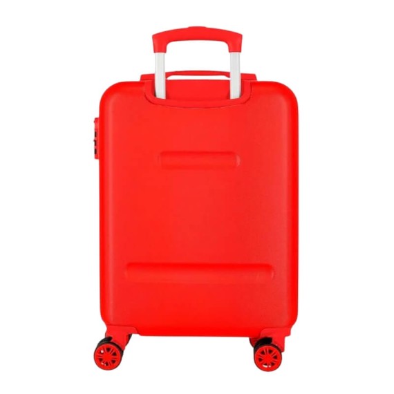 Mala de Cabine / Trolley 55cm 4R SPIDERMAN Black Vermelha | Ref. 186.4581431