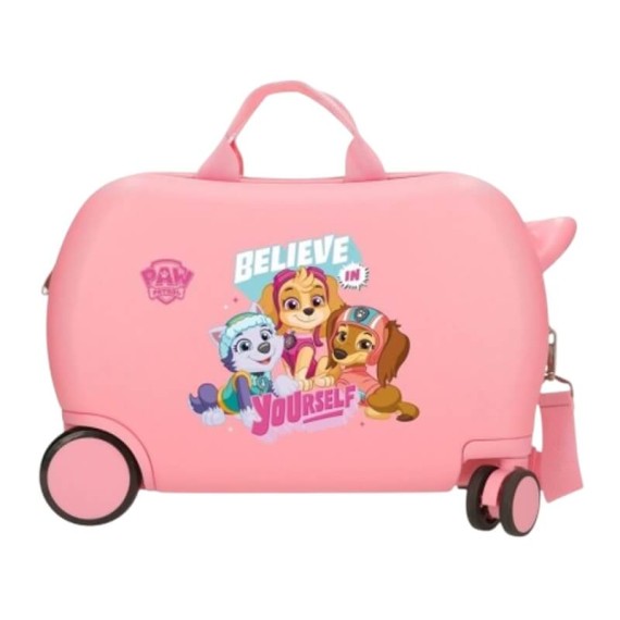 Mala Infantil ABS 4R Easyjet PAW PATROL Believe In Yourself Rosa | Ref. 186.4521041