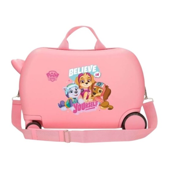 Mala Infantil ABS 4R Easyjet PAW PATROL Believe In Yourself Rosa | Ref. 186.4521041