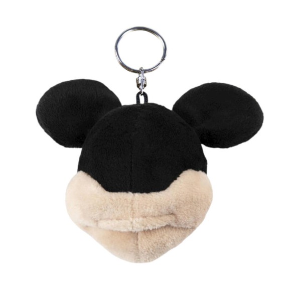 Porta-Chaves Peluche MICKEY Preto | Ref. 299.2600000890 Porta-Chaves Peluche MICKEY Preto | Ref. 299.2600000890