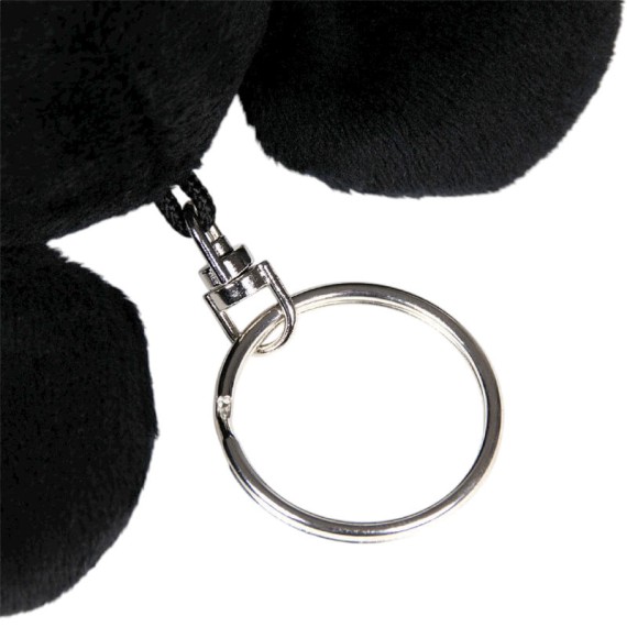 Porta-Chaves Peluche MICKEY Preto | Ref. 299.2600000890 Porta-Chaves Peluche MICKEY Preto | Ref. 299.2600000890