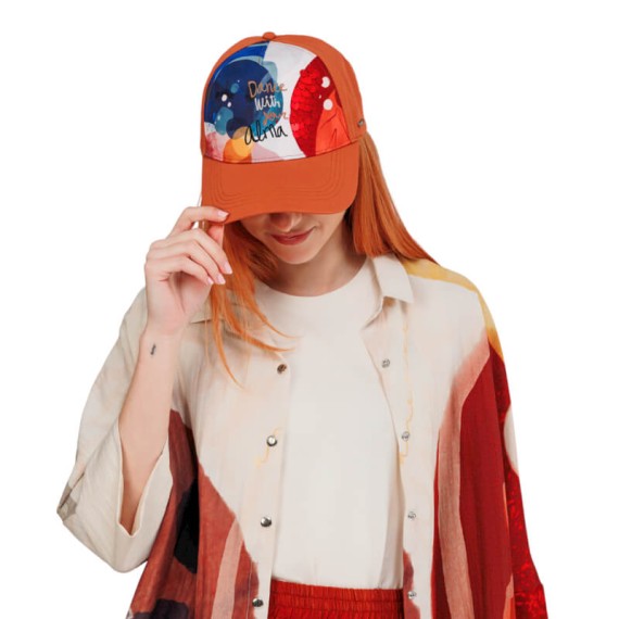 ANEKKE Boné Adulto Estampado Alma Laranja | Ref. 280.40471-011