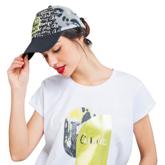 ANEKKE Boné Adulto Estampado Nature Towanda Preto | Ref. 280.40481-051