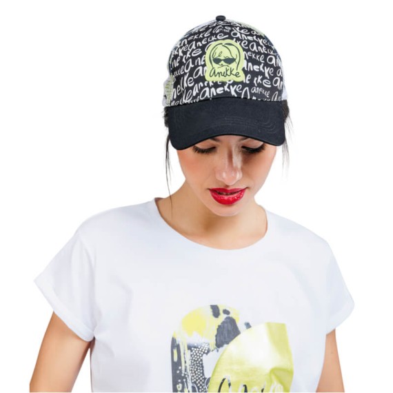 ANEKKE Boné Adulto Estampado Nature Towanda Preto | Ref. 280.40481-051