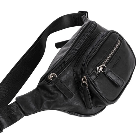 Bolsa de Cintura c/ Bolso Frontal MATTIES Juvenil Preta | Ref. 132.4017920