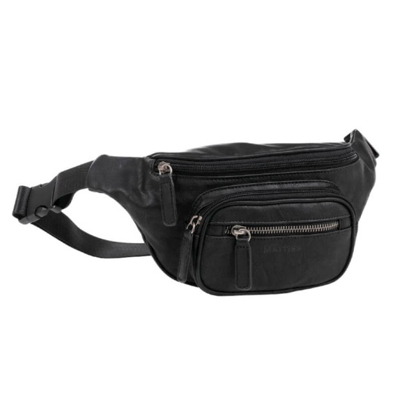 Bolsa de Cintura c/ Bolso Frontal MATTIES Juvenil Preta | Ref. 132.4017920
