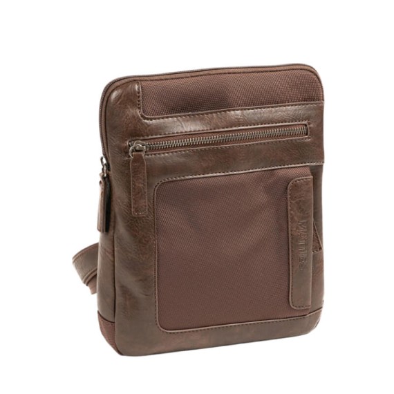 Bolsa de Tiracolo MATTIES Nylon Sport Castanha | Ref. 132.4019080