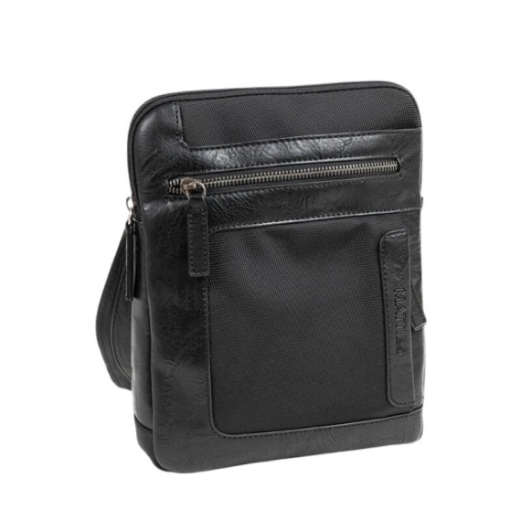 Bolsa de Tiracolo Pequena 2C MATTIES Nylon Sport Preta | Ref. 132.4019020 Bolsa de Tiracolo Pequena 2C MATTIES Nylon Sport Preta | Ref. 132.4019020