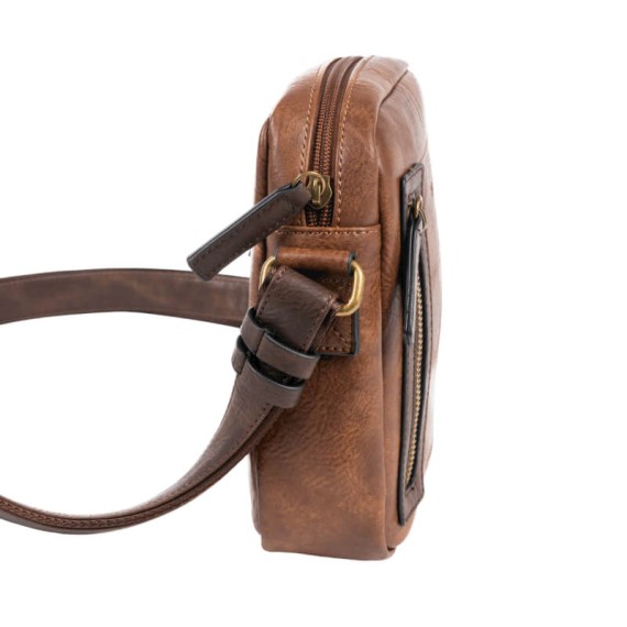 Bolsa de Tiracolo Pequena MATTIES Verota Camel | Ref. 132.4018612