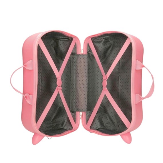Mala de Viagem Infantil ABS 4R Easyjet PRINCESAS Pequena Sereia Rosa | Ref. 186.2061043