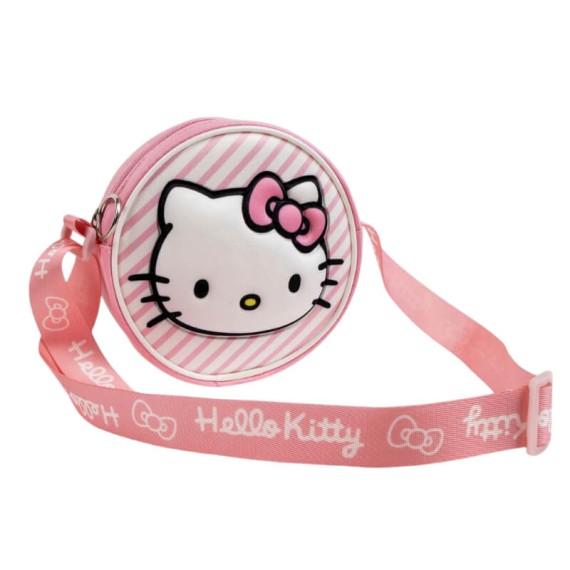 Malinha de Tiracolo Redonda 3D HELLO KITTY 2100005762 Rosa | Ref. 299.2100005762 Malinha de Tiracolo Redonda 3D HELLO KITTY 2100005762 Rosa | Ref. 299.2100005762