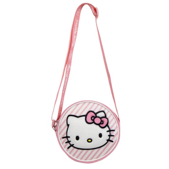 Malinha de Tiracolo Redonda 3D HELLO KITTY 2100005762 Rosa | Ref. 299.2100005762 Malinha de Tiracolo Redonda 3D HELLO KITTY 2100005762 Rosa | Ref. 299.2100005762