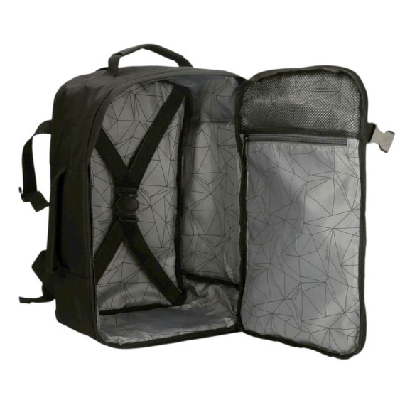 Mochila de Viagem Ryanair 40x20x25 MOVOM Foster Preta | Ref. 186.5372721