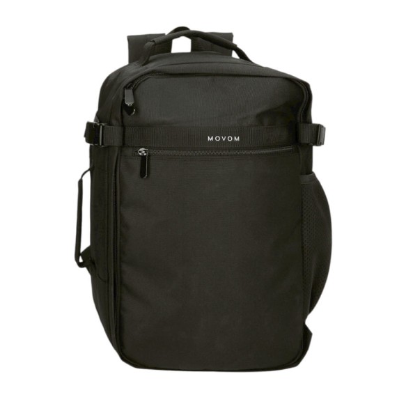 Mochila de Viagem Ryanair 40x20x25 MOVOM Foster Preta | Ref. 186.5372721