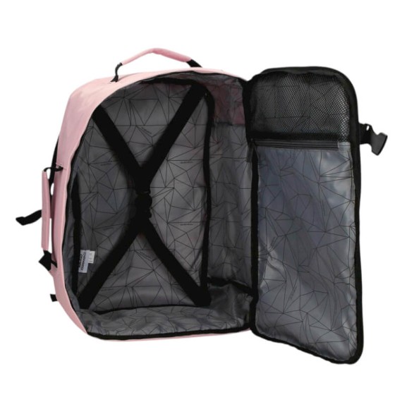 Mochila de Viagem Ryanair 40x20x25 MOVOM Foster Rosa Nude | Ref. 186.5372725