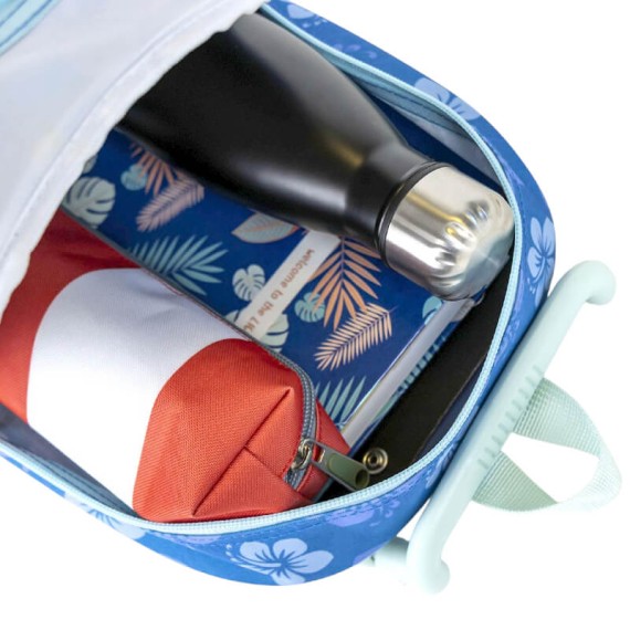 Mochila Infantil 31cm c/ Rodas STITCH 3D 2100005120 Azul | Ref. 299.2100005120 Mochila Infantil 31cm c/ Rodas STITCH 3D 2100005120 Azul | Ref. 299.2100005120