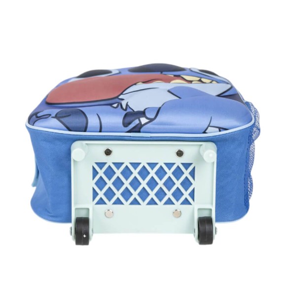 Mochila Infantil 31cm c/ Rodas STITCH 3D 2100005120 Azul | Ref. 299.2100005120 Mochila Infantil 31cm c/ Rodas STITCH 3D 2100005120 Azul | Ref. 299.2100005120