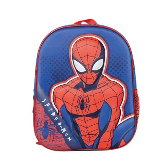 Mochila Infantil 31cm SPIDERMAN 3D 2100005108 Azul | Ref. 299.2100005108