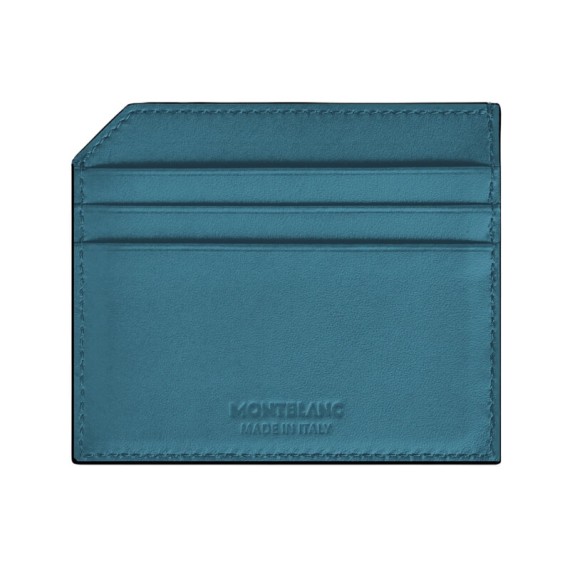 Porta-Cartões 6CC MONTBLANC Meisterstück Selection Soft Smoky Blue | Ref. 238.199312