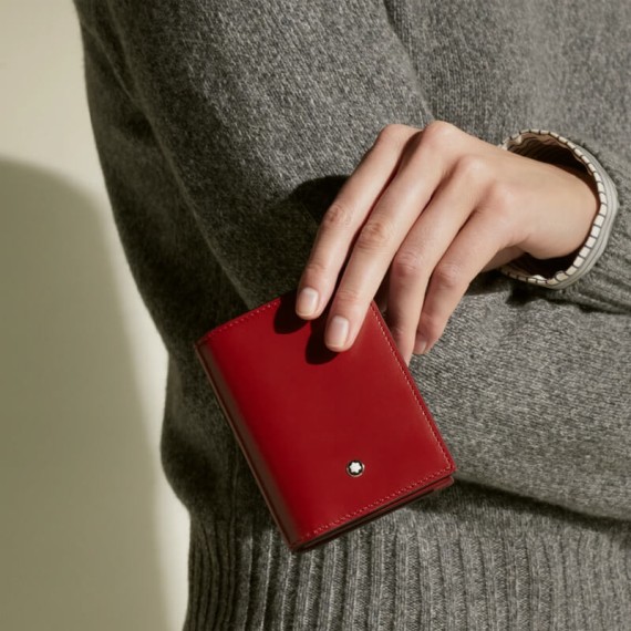 Porta-Cartões Vertical 4CC MONTBLANC Meisterstück Russet | Ref. 238.198811