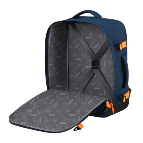 AMERICAN TOURISTER Mochila Cabine 15.6” M EasyJet Take2Cabin Azul/Laranja | Ref. 92.149175-A677