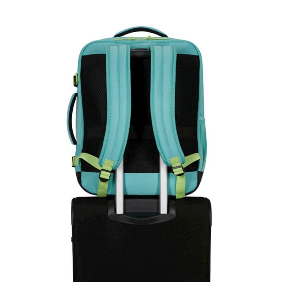 AMERICAN TOURISTER Mochila Cabine 15.6” M EasyJet Take2Cabin Turquesa/Lima | Ref. 92.149175-A647