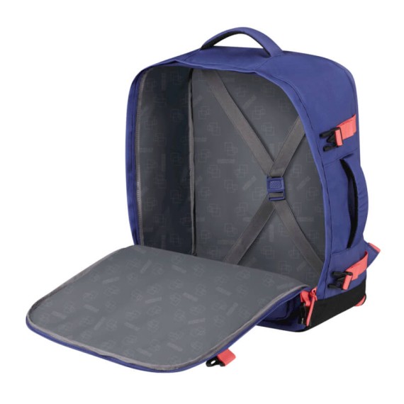 AMERICAN TOURISTER Mochila Cabine 15.6” M EasyJet Take2Cabin Roxo/Coral | Ref. 92.149175-A649