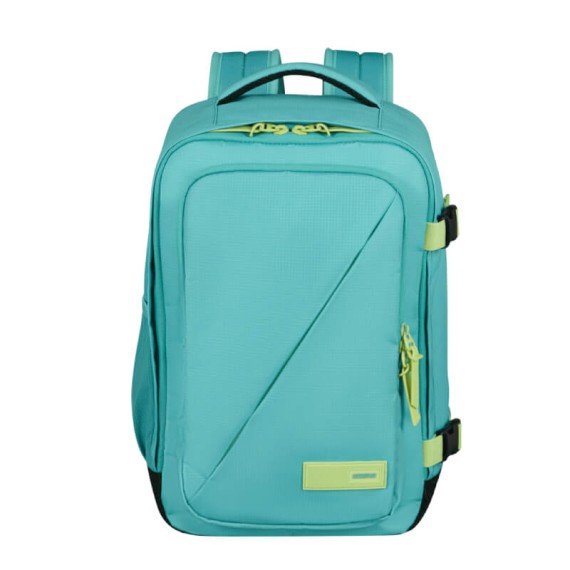 AMERICAN TOURISTER Mochila Cabine Ryanair Take2Cabin Turquesa/Lima | Ref. 92.149174-A647