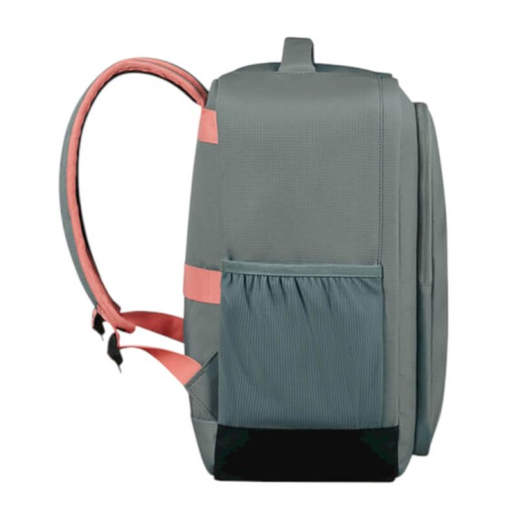 AMERICAN TOURISTER Mochila Cabine Ryanair Take2Cabin Verde/Coral | Ref. 92.149174-A635