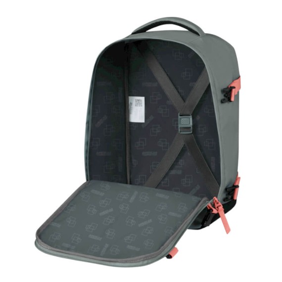 AMERICAN TOURISTER Mochila Cabine Ryanair Take2Cabin Verde/Coral | Ref. 92.149174-A635