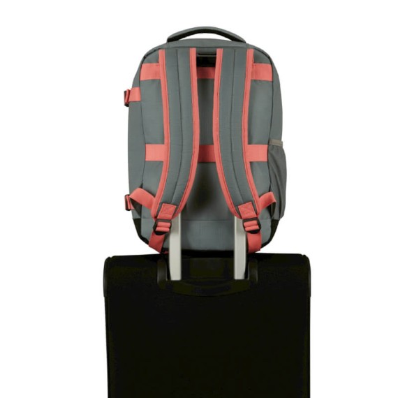 AMERICAN TOURISTER Mochila Cabine Ryanair Take2Cabin Verde/Coral | Ref. 92.149174-A635