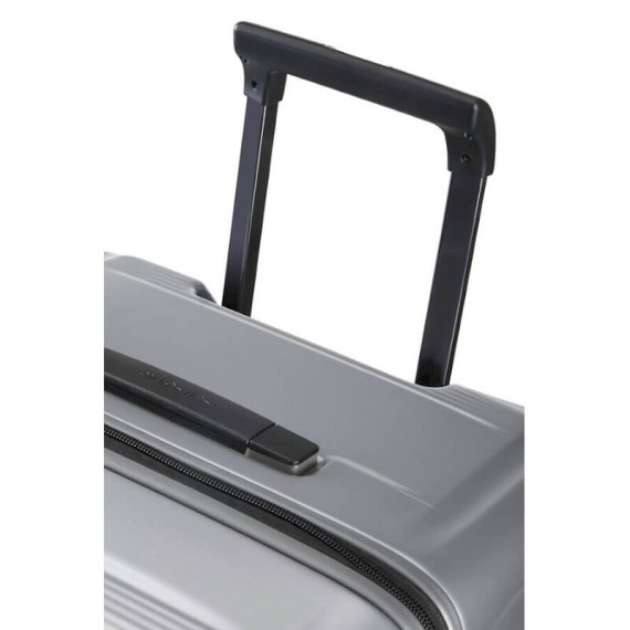 SAMSONITE Mala Viagem / Trolley Gigante 80cm Nuon Prata Matte | Ref. 92.153973-4052