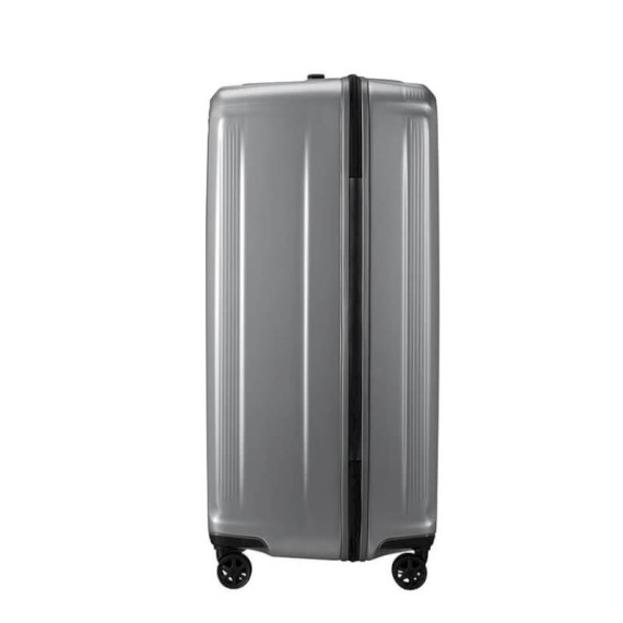 SAMSONITE Mala Viagem / Trolley Gigante 80cm Nuon Prata Matte | Ref. 92.153973-4052