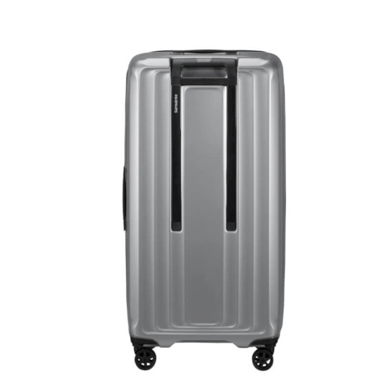 SAMSONITE Mala Viagem / Trolley Gigante 80cm Nuon Prata Matte | Ref. 92.153973-4052