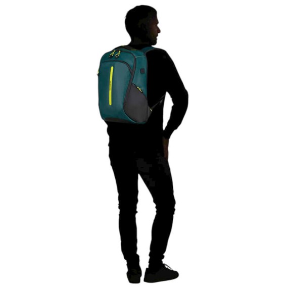 SAMSONITE Mochila para Portátil 15.6” USB Ecodiver Azul Petróleo/Lima | Ref. 92.140874-A567 SAMSONITE Mochila para Portátil 15.6” USB Ecodiver Azul Petróleo/Lima | Ref. 92.140874-A567