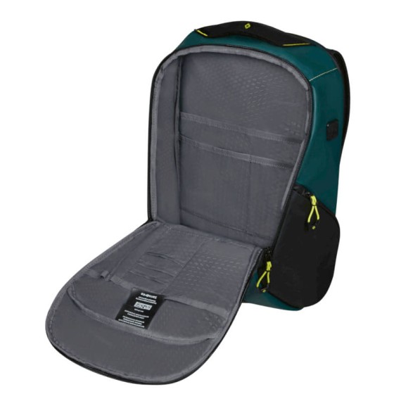 SAMSONITE Mochila para Portátil 15.6” USB Ecodiver Azul Petróleo/Lima | Ref. 92.140874-A567 SAMSONITE Mochila para Portátil 15.6” USB Ecodiver Azul Petróleo/Lima | Ref. 92.140874-A567