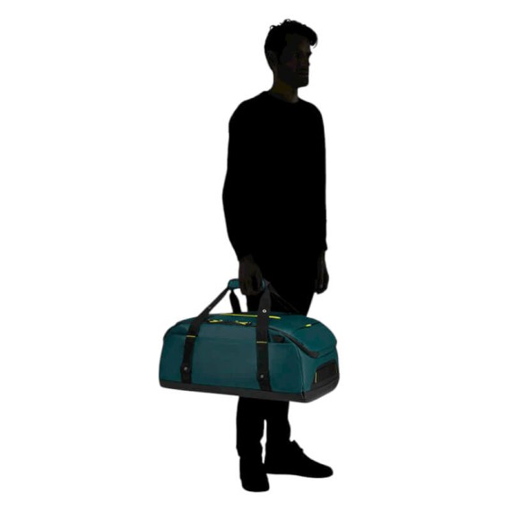 SAMSONITE Saco Viagem / Mochila Cabine 55cm Ecodiver Azul Petróleo/Lima | Ref. 92.140875-A567 SAMSONITE Saco Viagem / Mochila Cabine 55cm Ecodiver Azul Petróleo/Lima | Ref. 92.140875-A567