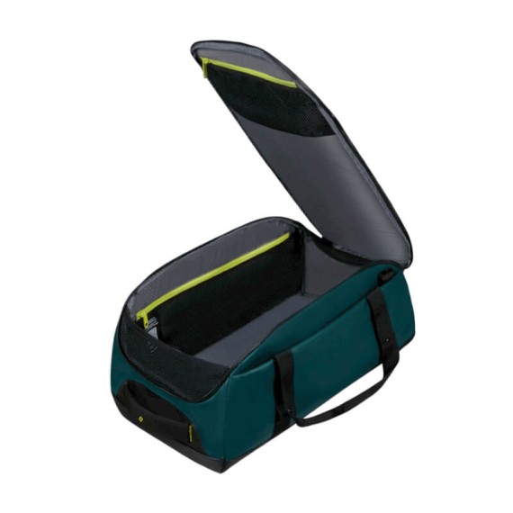 SAMSONITE Saco Viagem / Mochila Cabine 55cm Ecodiver Azul Petróleo/Lima | Ref. 92.140875-A567 SAMSONITE Saco Viagem / Mochila Cabine 55cm Ecodiver Azul Petróleo/Lima | Ref. 92.140875-A567