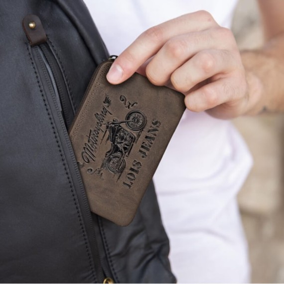 Porta-Moedas LOIS Dubbo Castanho | Ref. 237.20850201