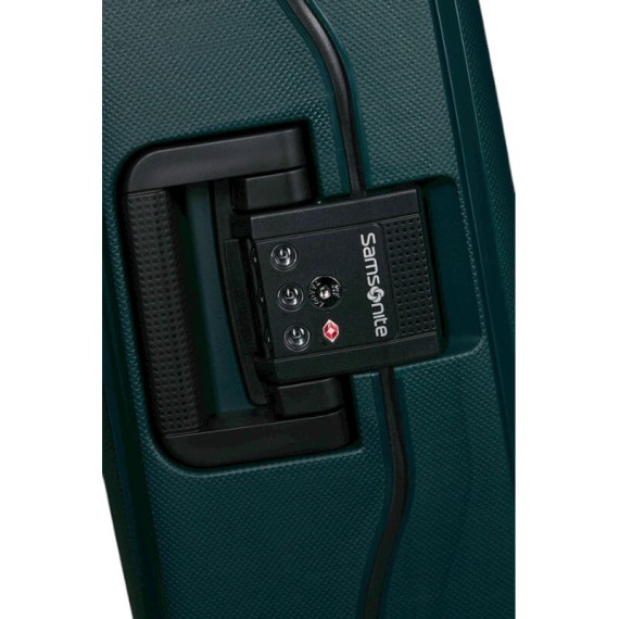 SAMSONITE Mala Cabine / Trolley 55cm 4R S’Cure Verde Petróleo Escuro | Ref. 92.49539-5257