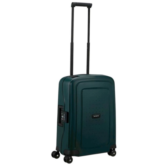 SAMSONITE Mala Cabine / Trolley 55cm 4R S’Cure Verde Petróleo Escuro | Ref. 92.49539-5257