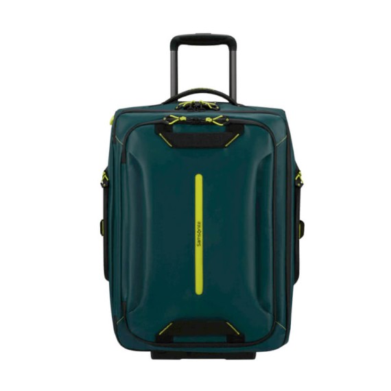 SAMSONITE Mala de Cabine / Mochila 55cm 2R Ecodiver Azul Petróleo/Lima | Ref. 92.140882-A567