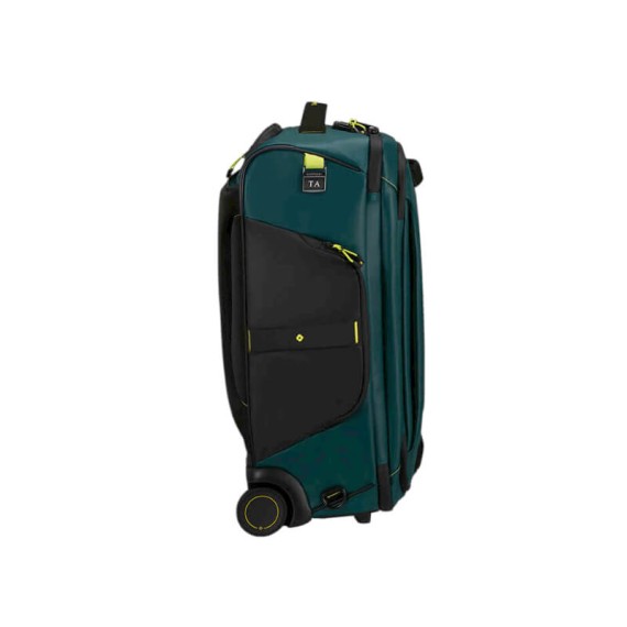 SAMSONITE Mala de Cabine / Mochila 55cm 2R Ecodiver Azul Petróleo/Lima | Ref. 92.140882-A567