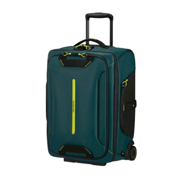 SAMSONITE Mala de Cabine / Mochila 55cm 2R Ecodiver Azul Petróleo/Lima | Ref. 92.140882-A567